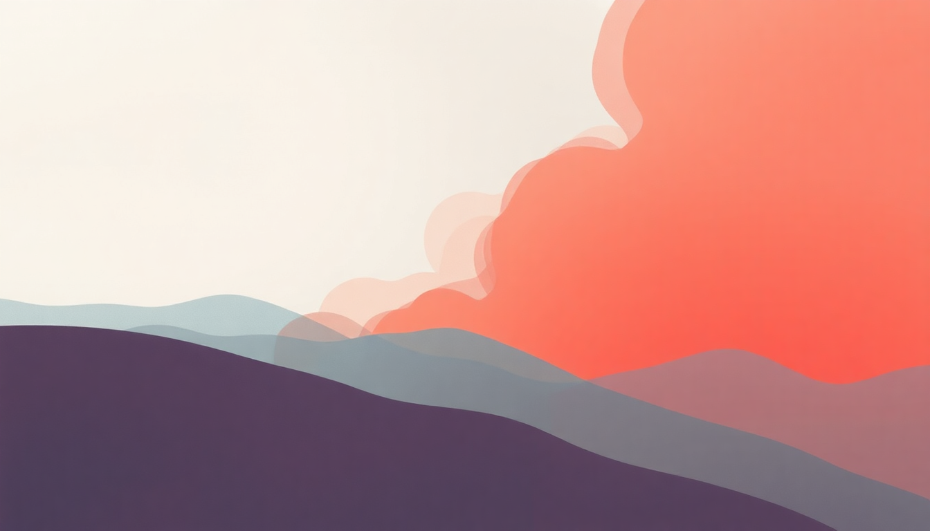Fan-driven abstract illustration evoking the emotional arc of High by The Chainsmokers