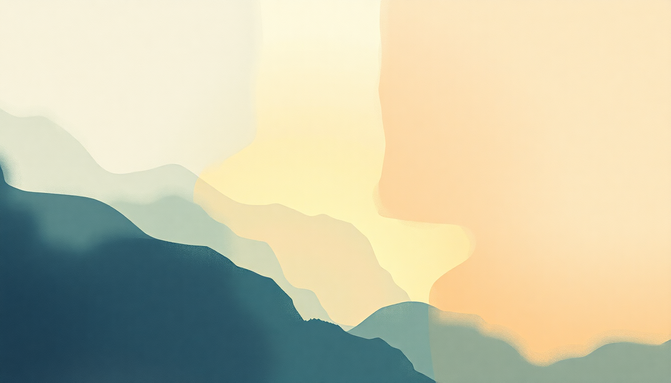 Fan-driven abstract illustration evoking the emotional arc of Higher Power by Coldplay
