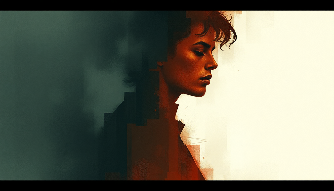 Fan-driven abstract illustration evoking the emotional arc of HIStory by Michael Jackson