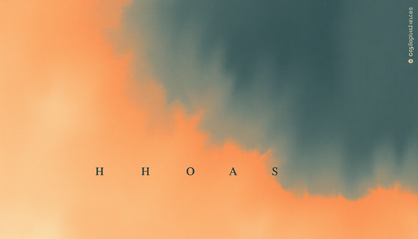 Fan-driven abstract illustration evoking the emotional arc of Hoax by Taylor Swift