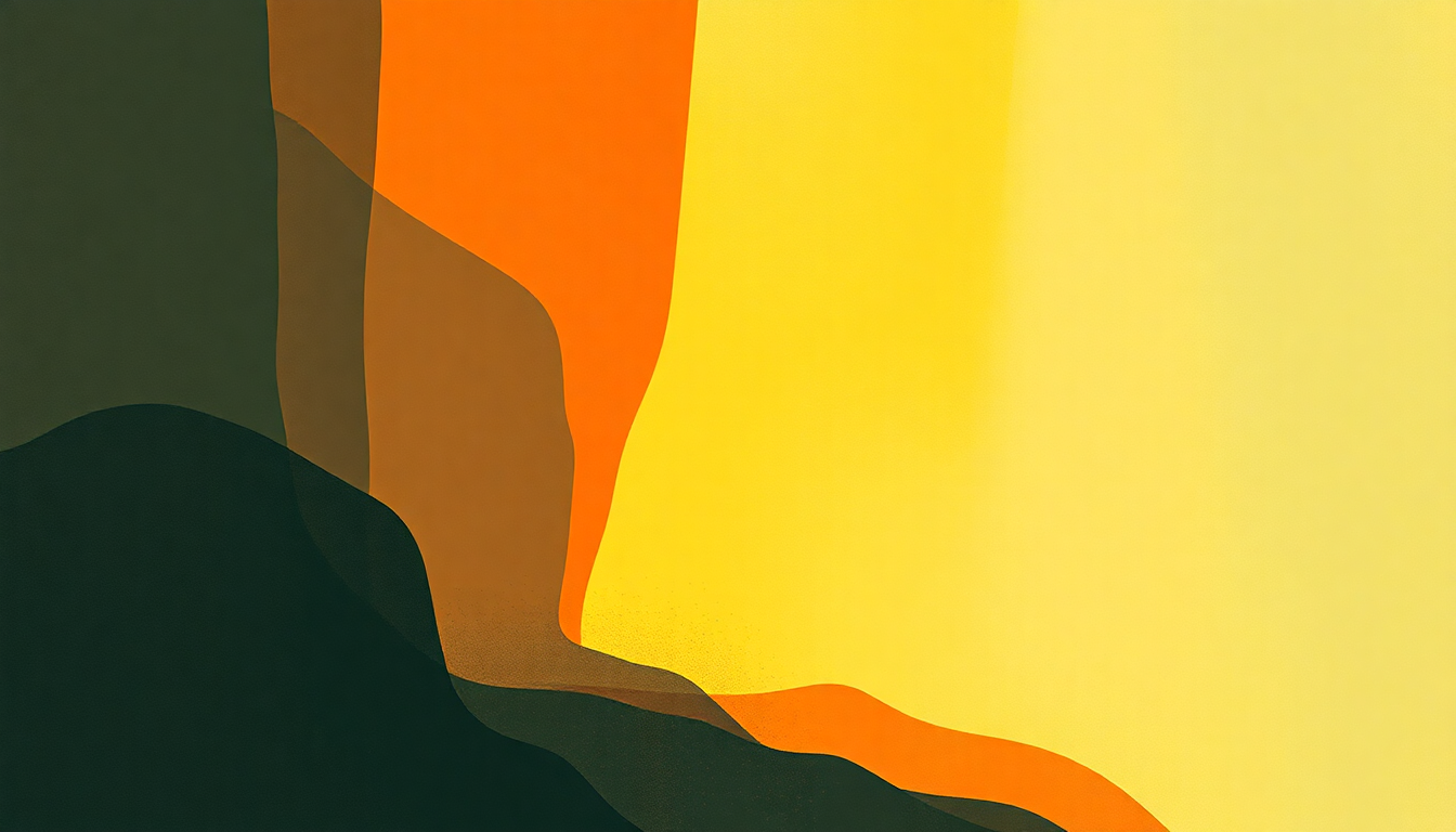 Fan-driven abstract illustration evoking the emotional arc of Home at Last by Steely Dan