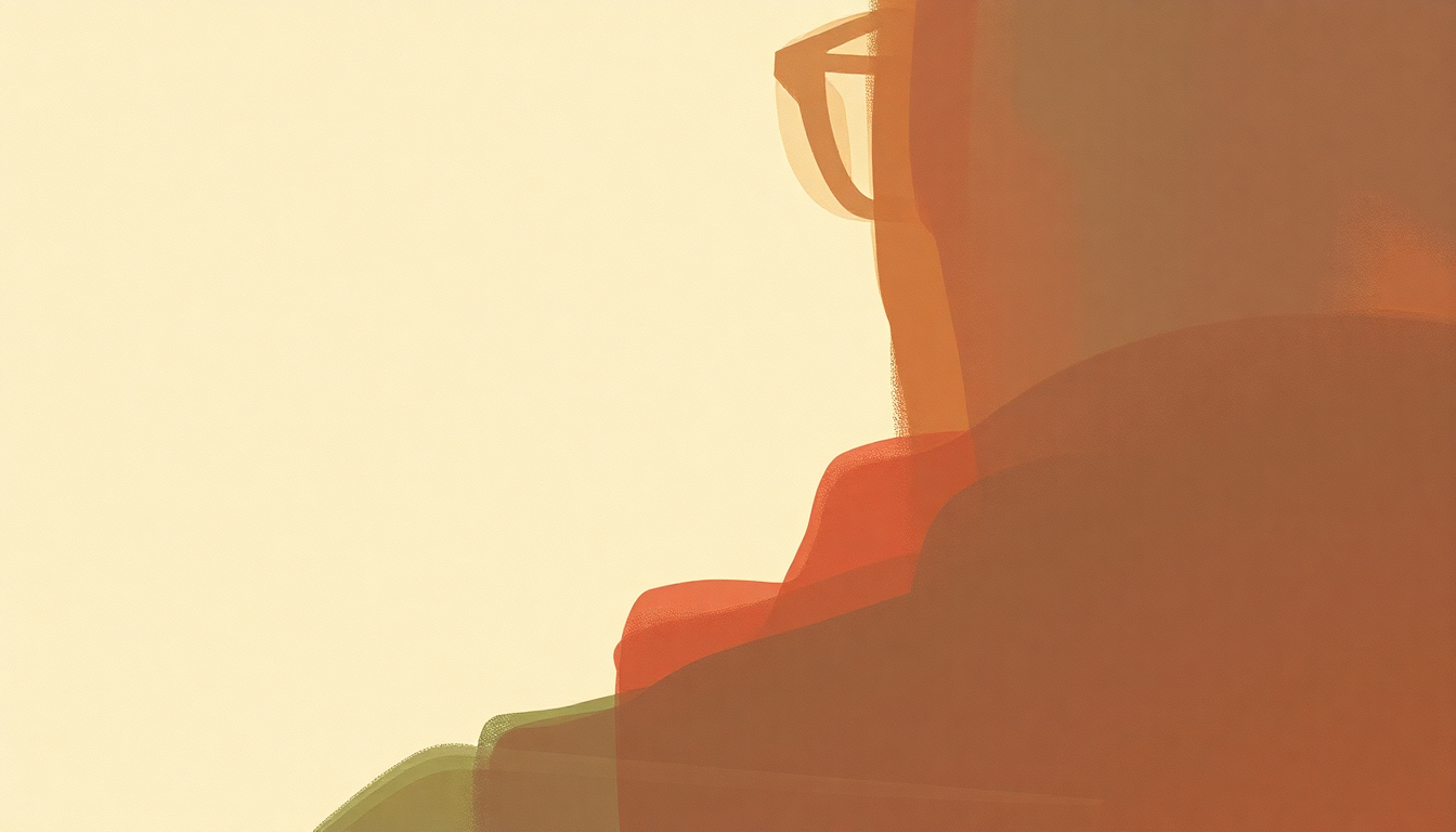 Fan-driven abstract illustration evoking the emotional arc of Home Is Where the Hatred Is by Gil Scott-Heron