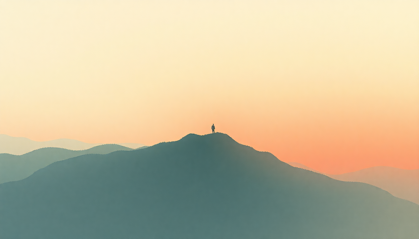 Fan-driven abstract illustration evoking the emotional arc of Horizon by Cat Power