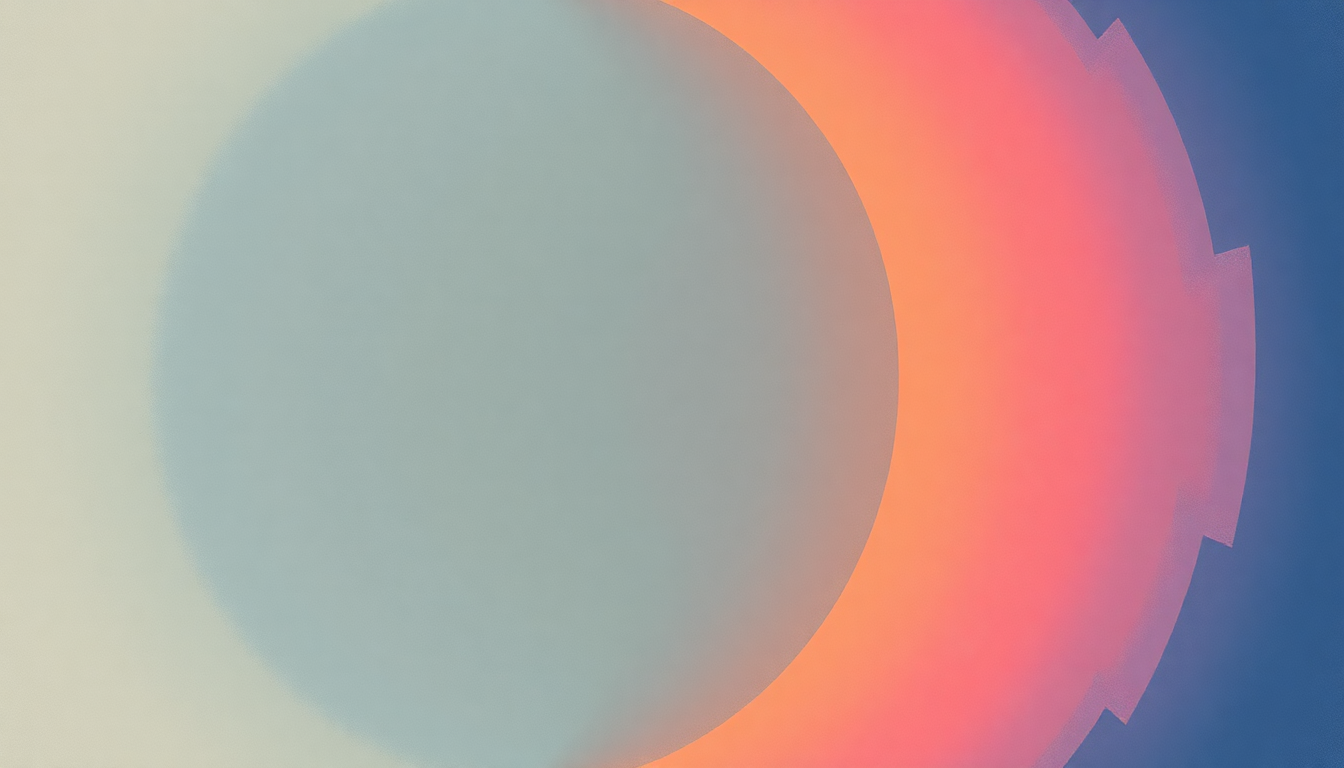 Fan-driven abstract illustration evoking the emotional arc of How Many Planets? by They Might Be Giants