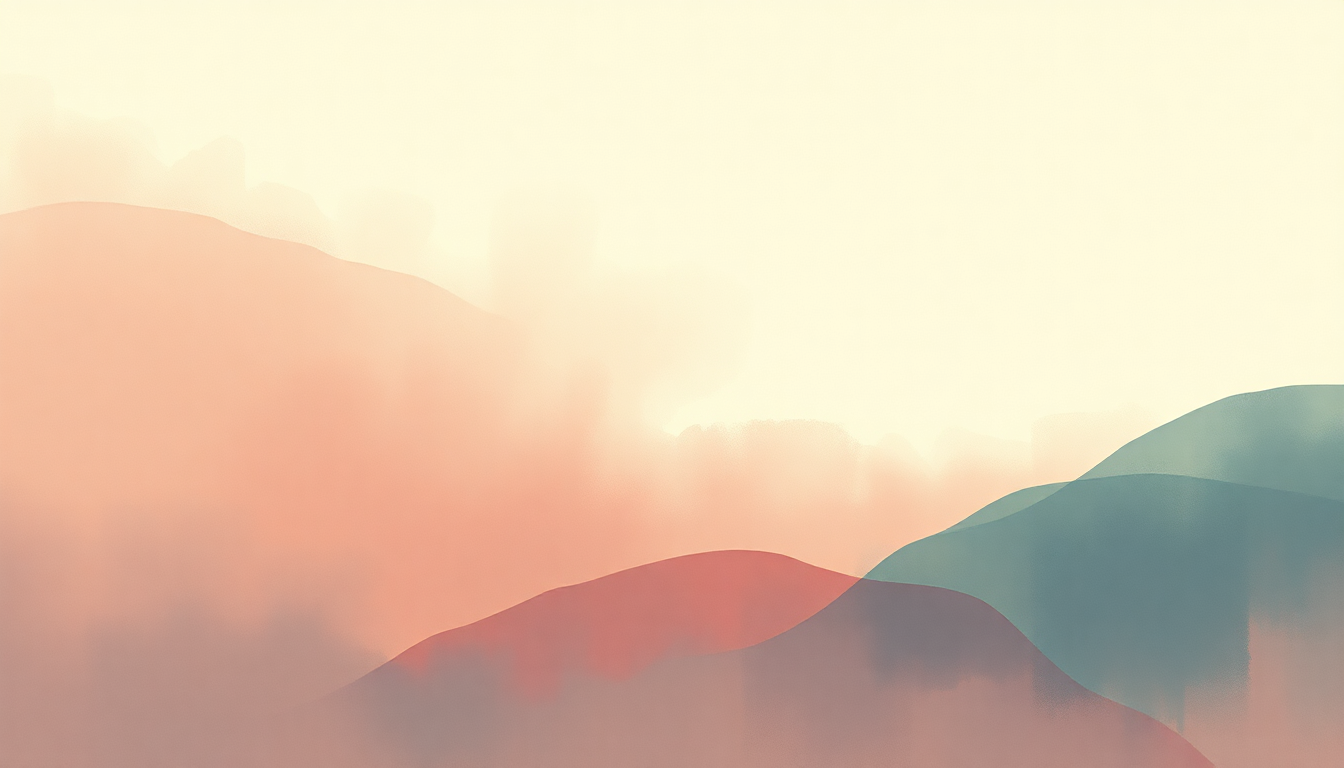 Fan-driven abstract illustration evoking the emotional arc of How to Disappear by Lana Del Rey