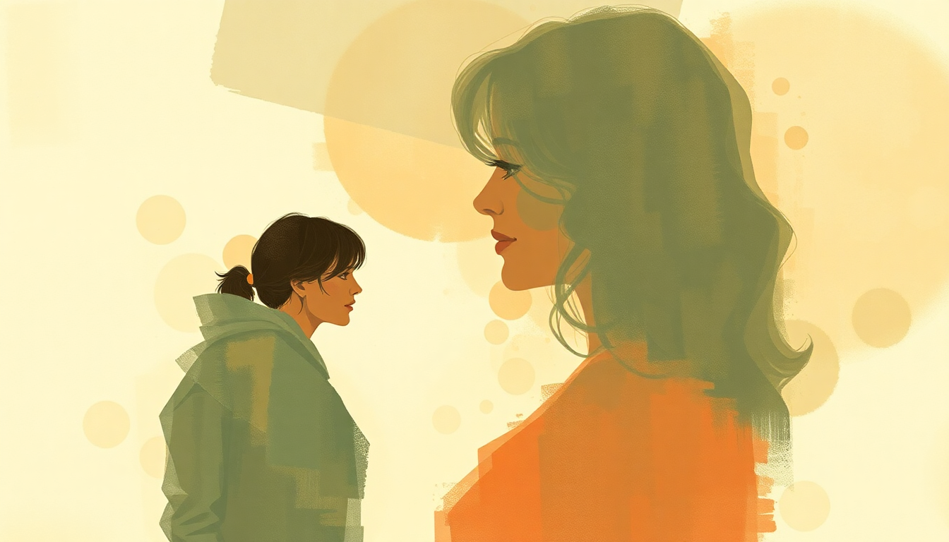 Fan-driven abstract illustration evoking the emotional arc of How You Get the Girl by Taylor Swift