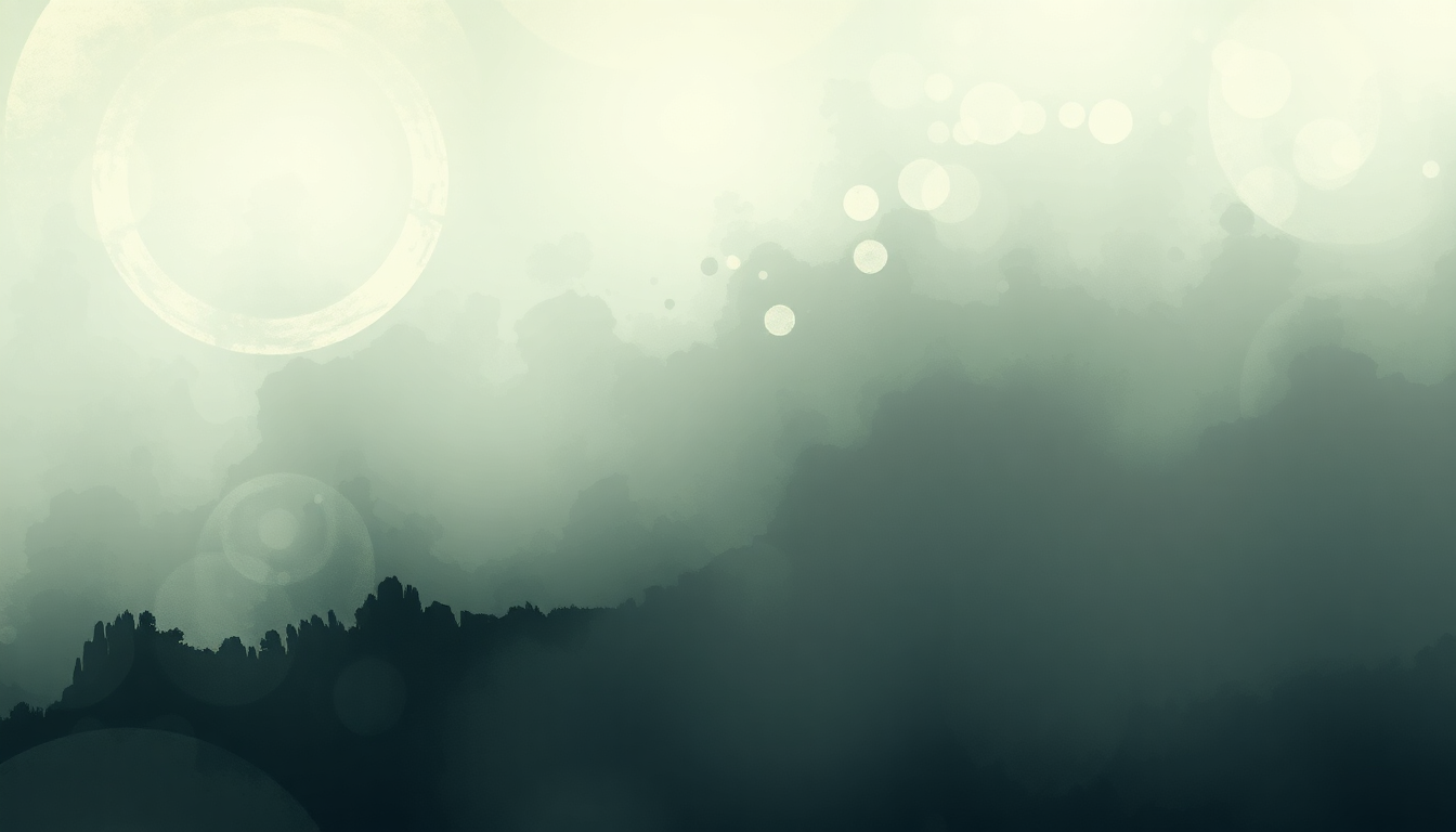 Fan-driven abstract illustration evoking the emotional arc of Hunted by a Freak by Mogwai