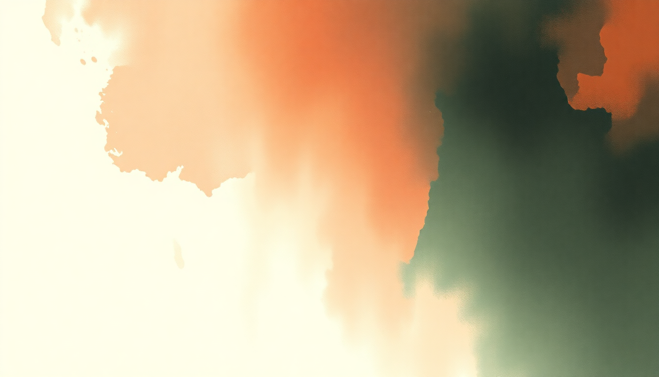 Fan-driven abstract illustration evoking the emotional arc of Hurricane by Kanye West