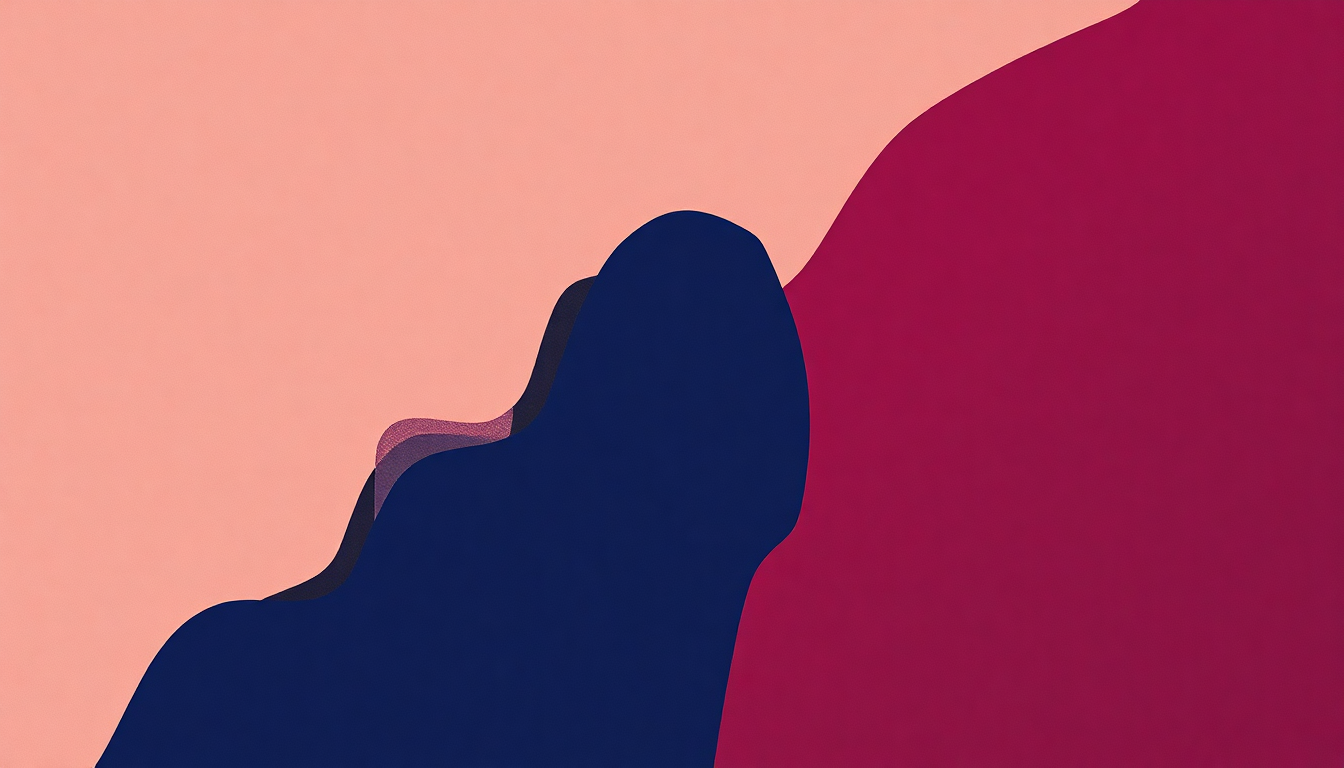 Fan-driven abstract illustration evoking the emotional arc of I Ain't No Joke by Eric B. and Rakim