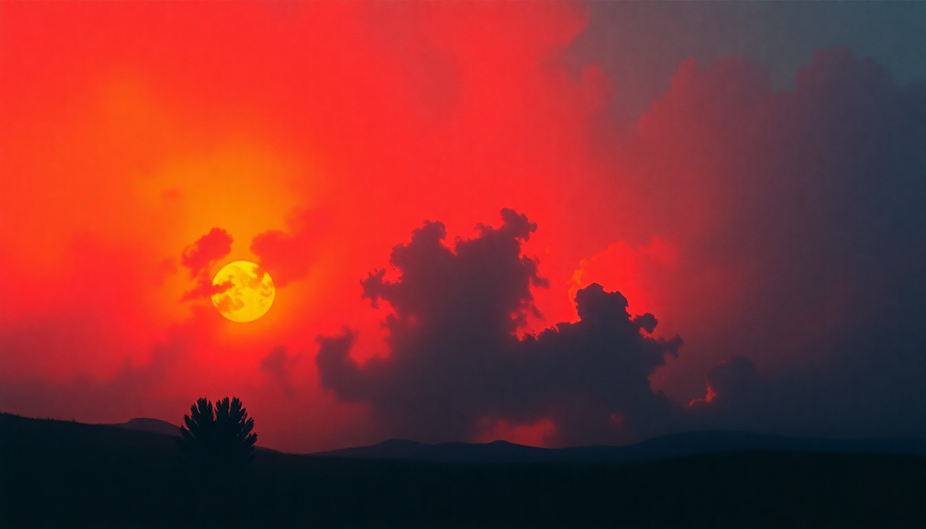 Fan-driven abstract illustration evoking the emotional arc of I Apologize by Hüsker Dü