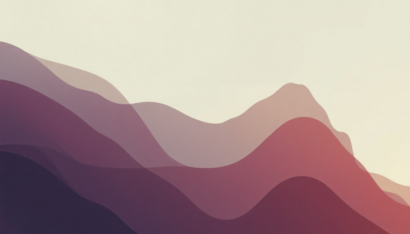 Fan-driven abstract illustration evoking the emotional arc of I Can Change by LCD Soundsystem