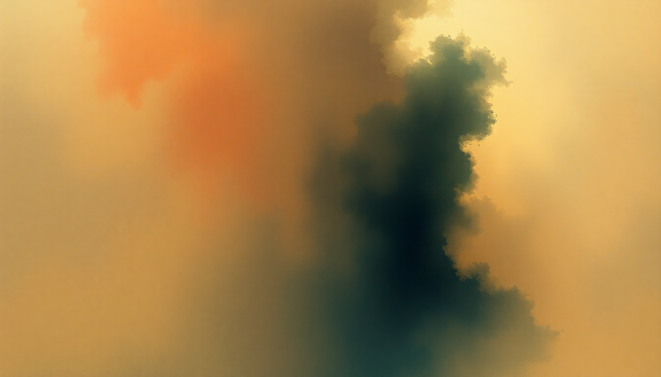 Fan-driven abstract illustration evoking the emotional arc of I Can See for Miles by The Who