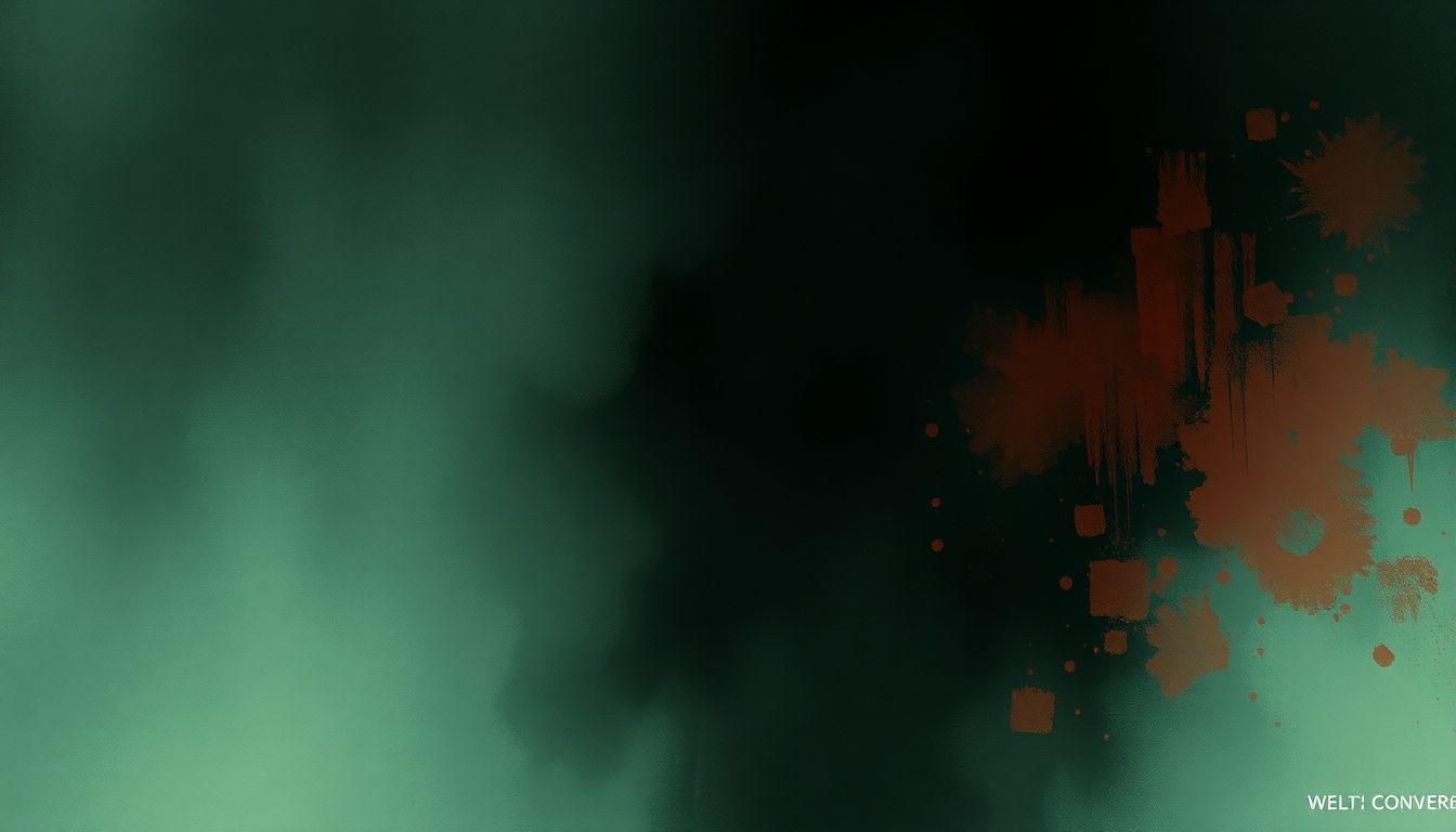 Fan-driven abstract illustration evoking the emotional arc of I Can Tell You About Pain by Converge