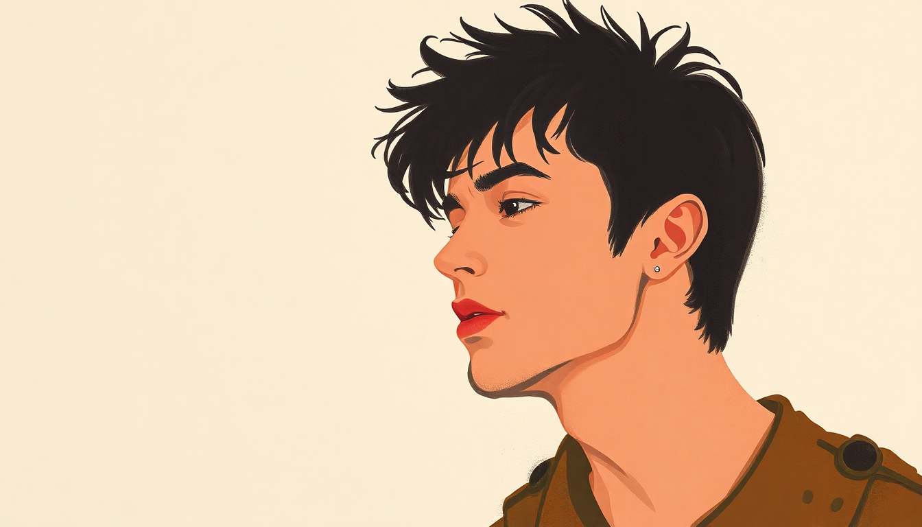 Fan-driven abstract illustration evoking the emotional arc of I Don't Care by Ricky Martin