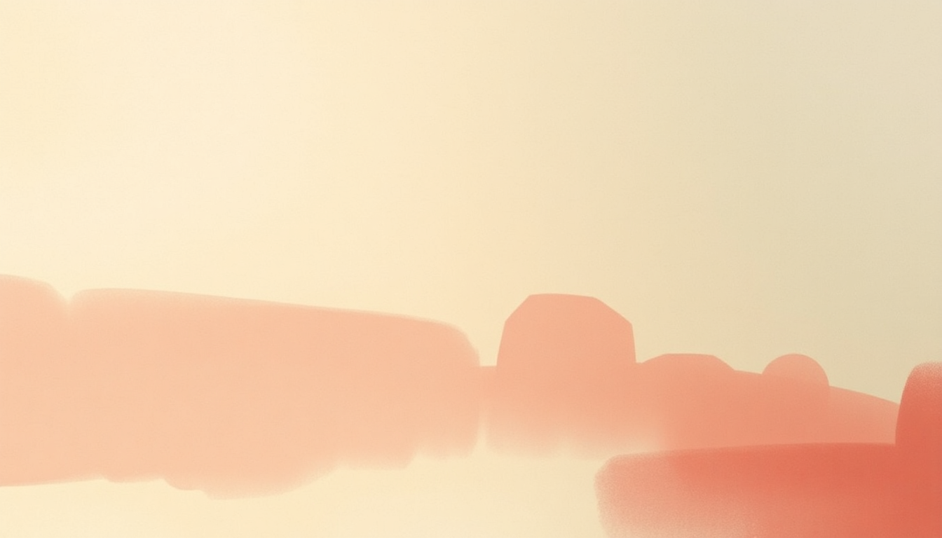 Fan-driven abstract illustration evoking the emotional arc of I Don't Really Mind by Tame Impala
