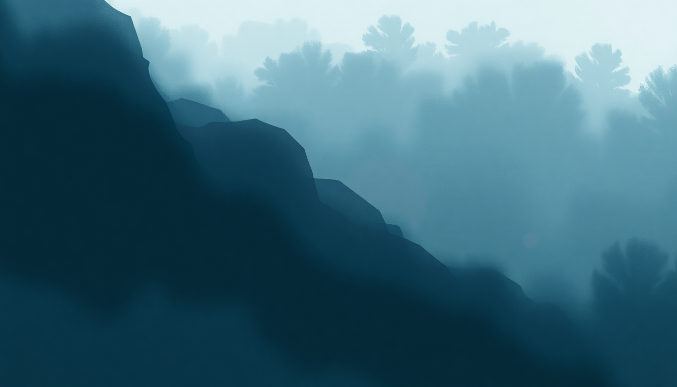 Fan-driven abstract illustration evoking the emotional arc of I Don't Wanna Go Out by Wet Leg