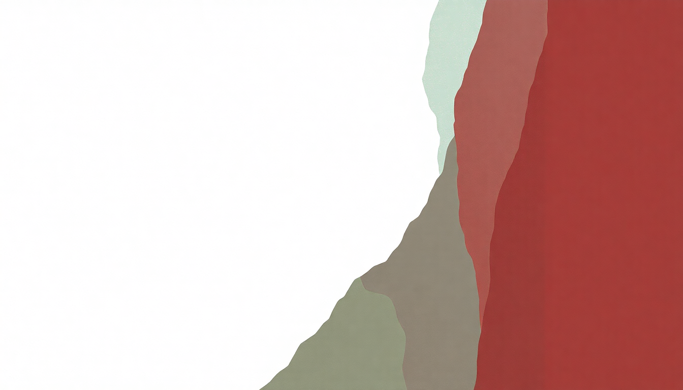 Fan-driven abstract illustration evoking the emotional arc of I Don't Want to Be Ok by 6LACK