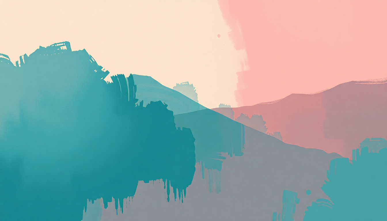 Fan-driven abstract illustration evoking the emotional arc of I Don't Care by Ed Sheeran