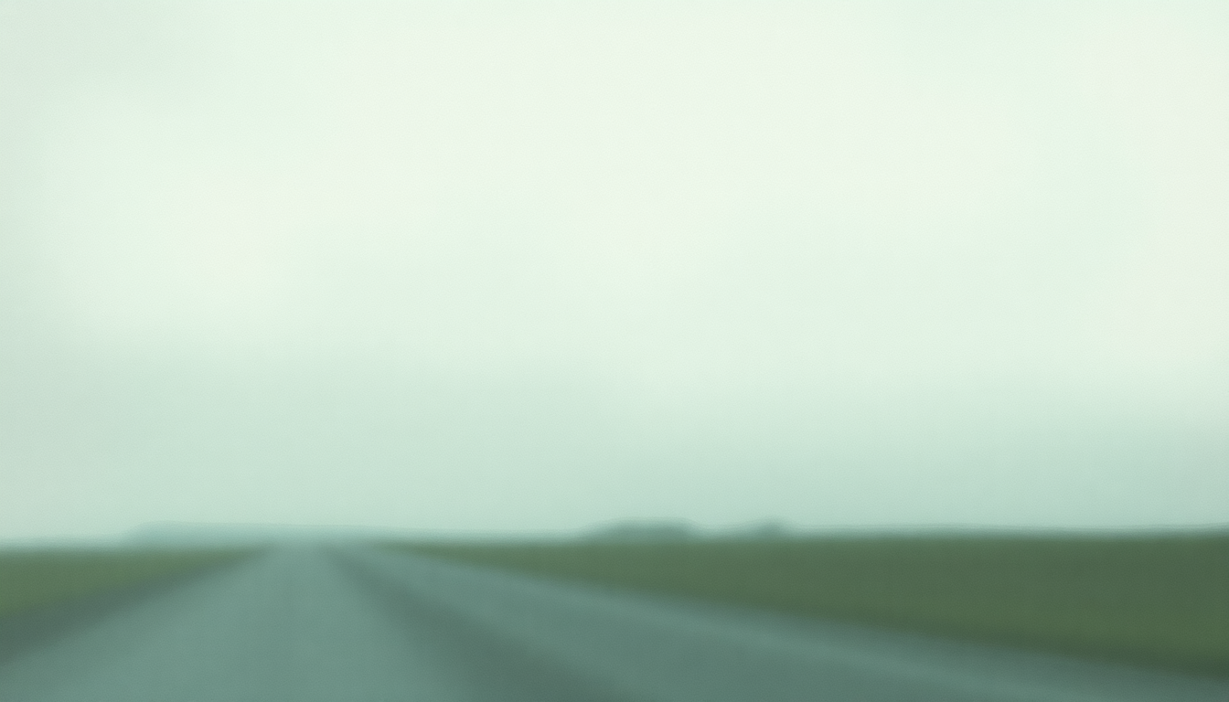 Fan-driven abstract illustration evoking the emotional arc of I Dream a Highway by Gillian Welch