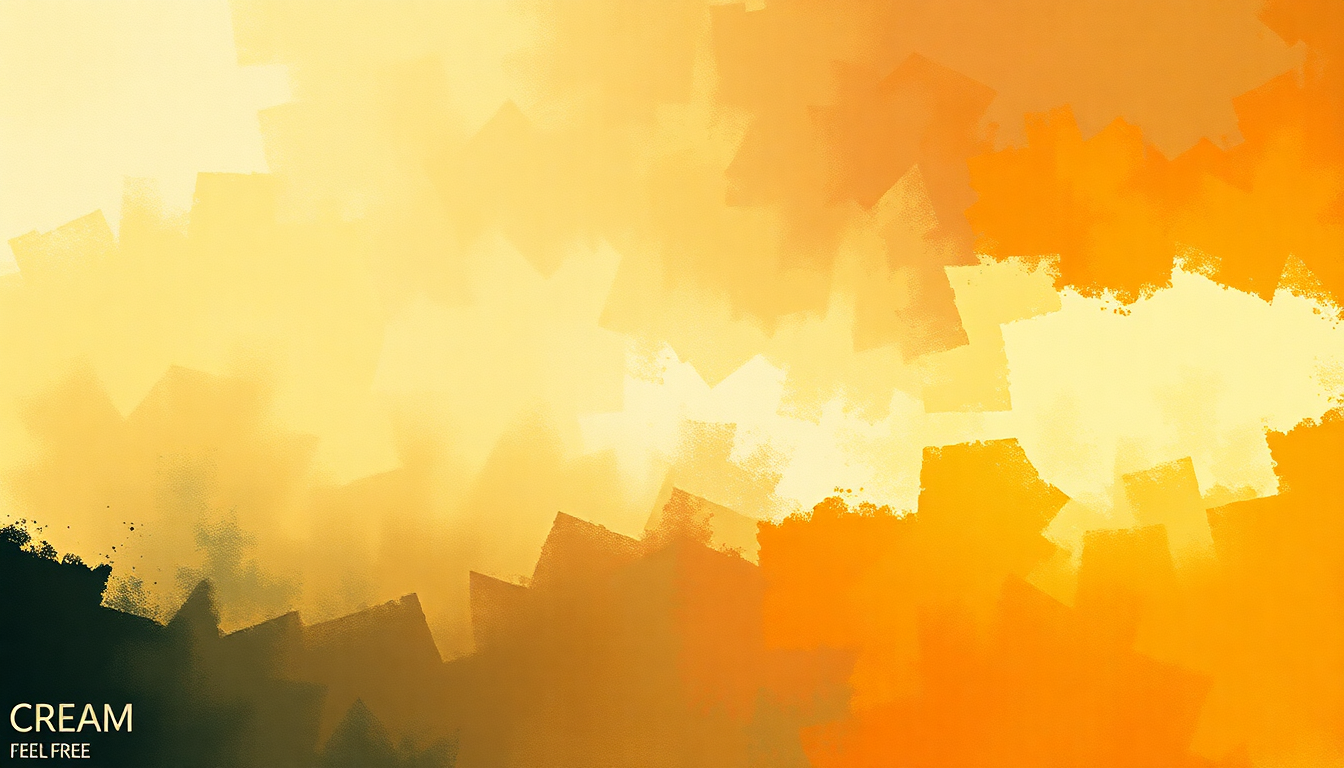 Fan-driven abstract illustration evoking the emotional arc of I Feel Free by Cream