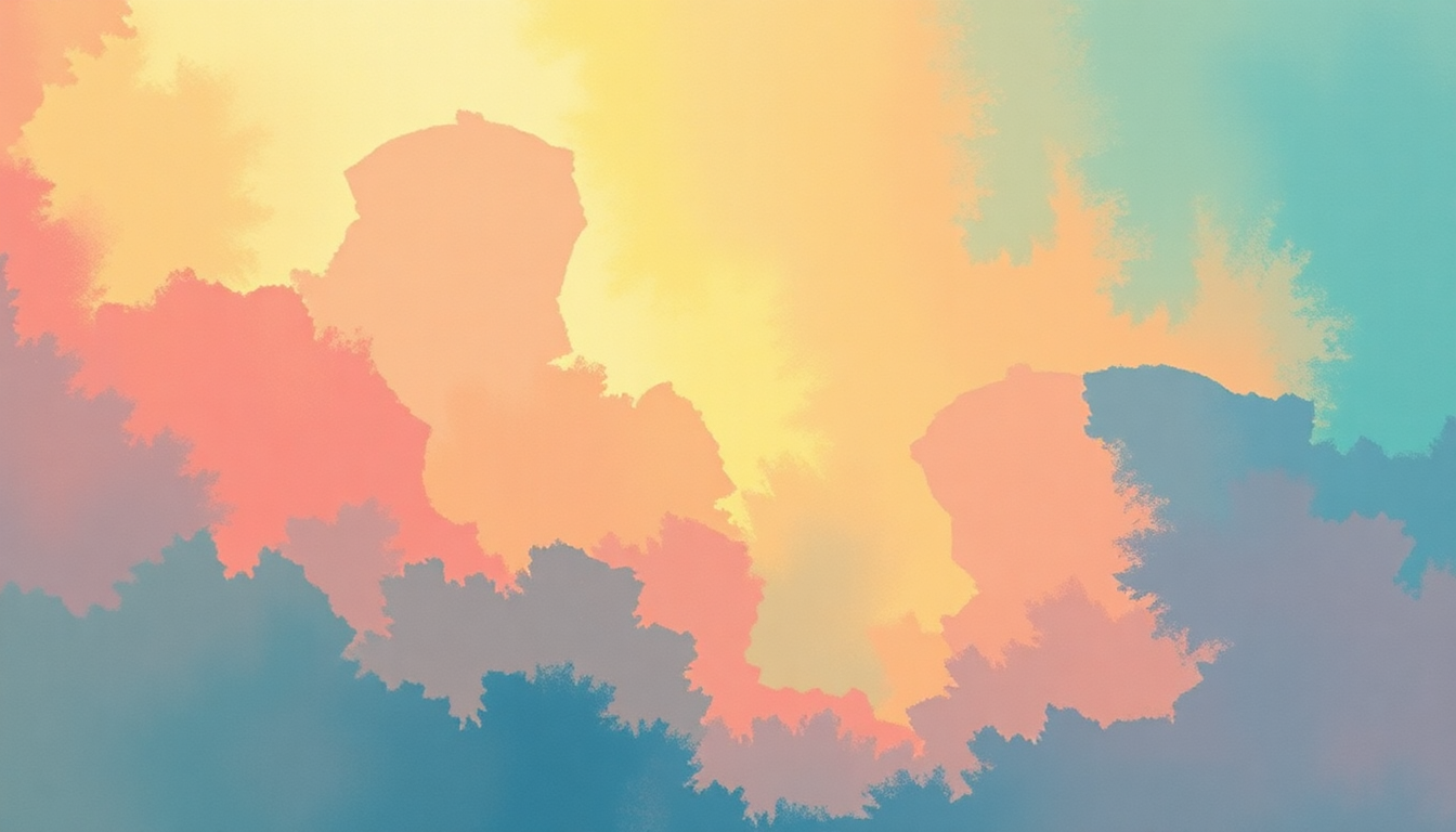 Fan-driven abstract illustration evoking the emotional arc of I Feel Sanctified by The Commodores