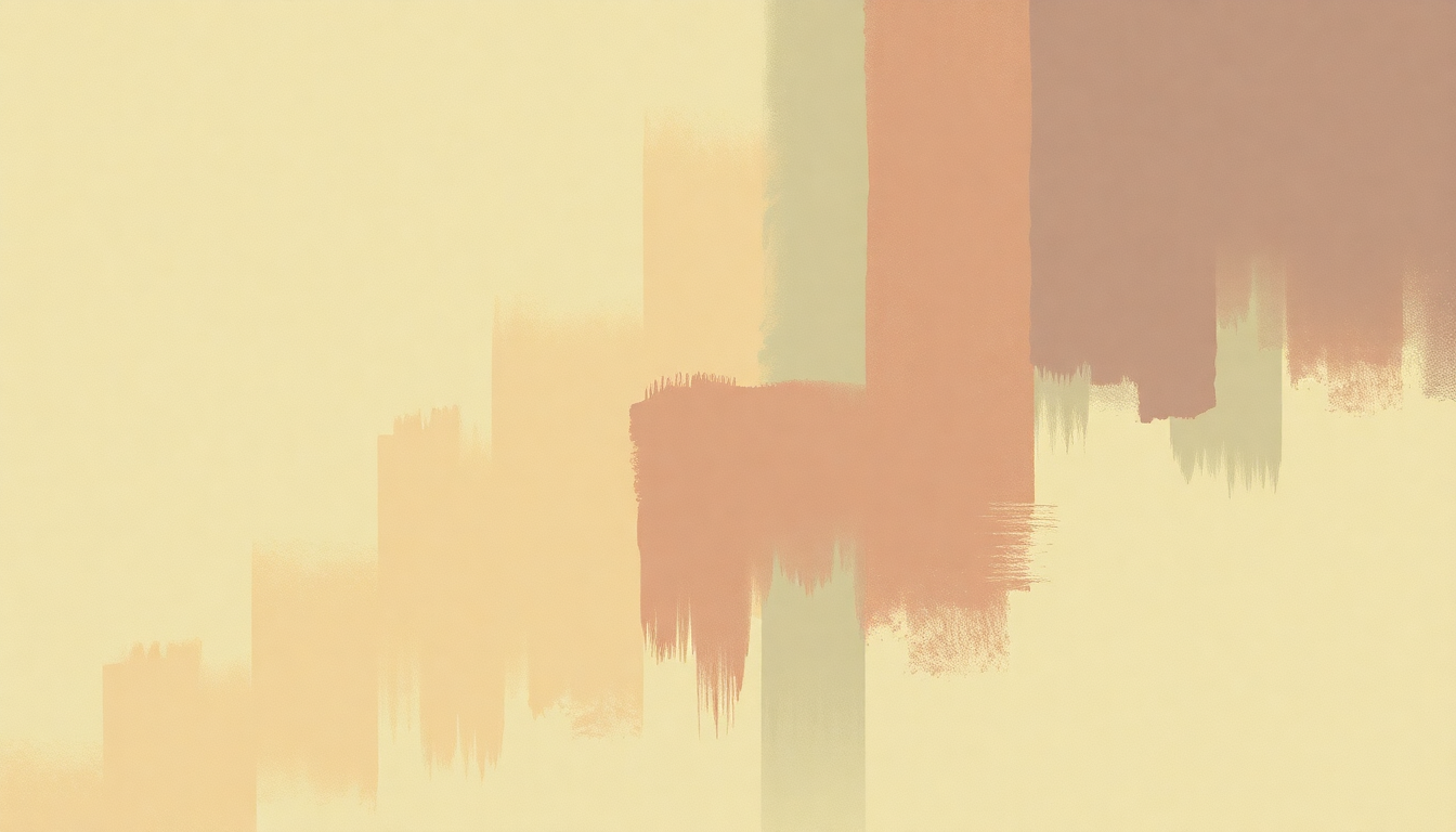 Fan-driven abstract illustration evoking the emotional arc of I Get the Job Done by Big Daddy Kane