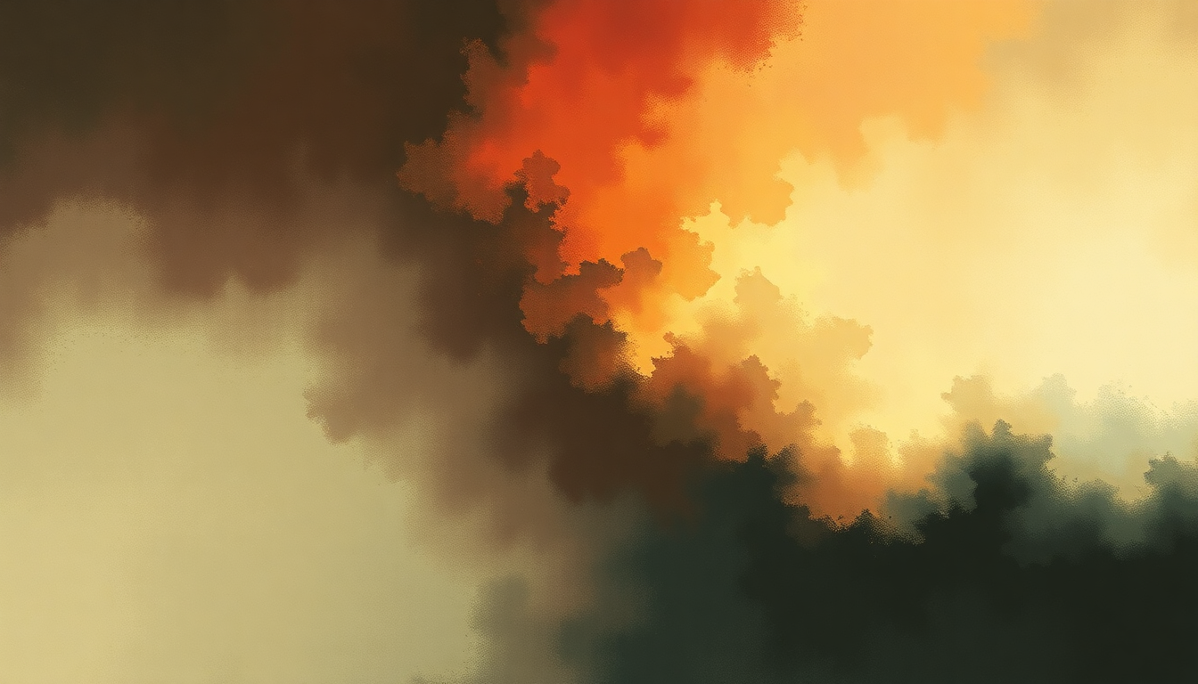 Fan-driven abstract illustration evoking the emotional arc of I Have Nothing by Whitney Houston