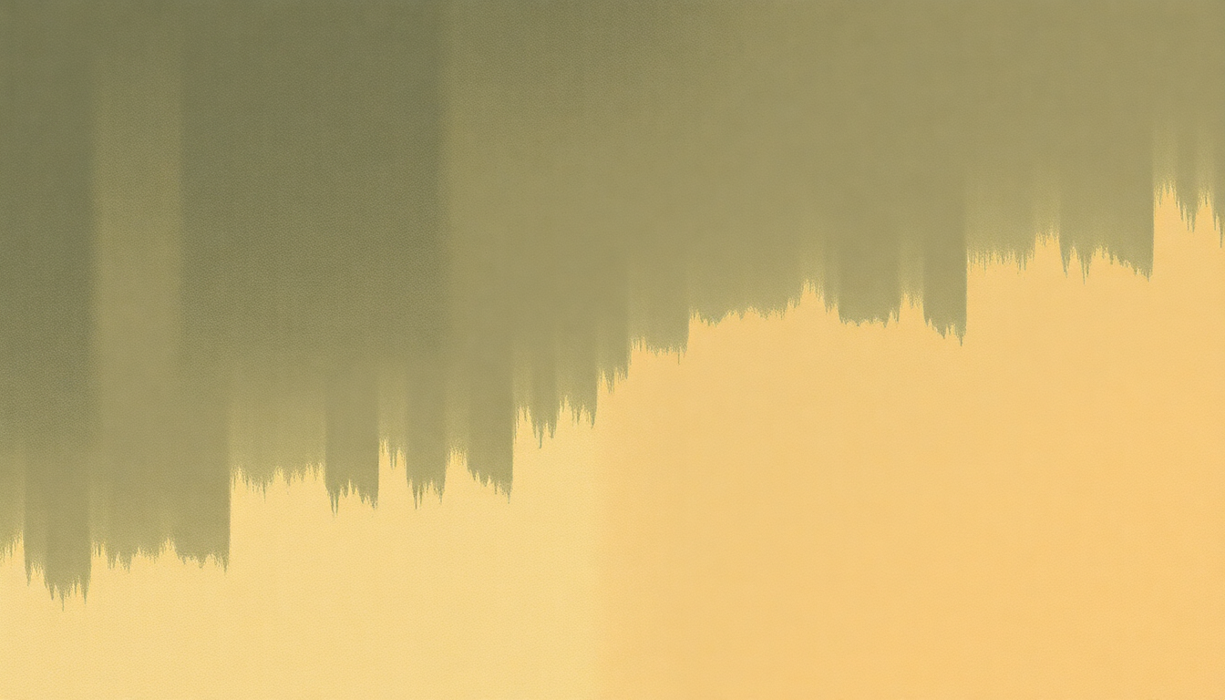 Fan-driven abstract illustration evoking the emotional arc of I Hold On by Dierks Bentley