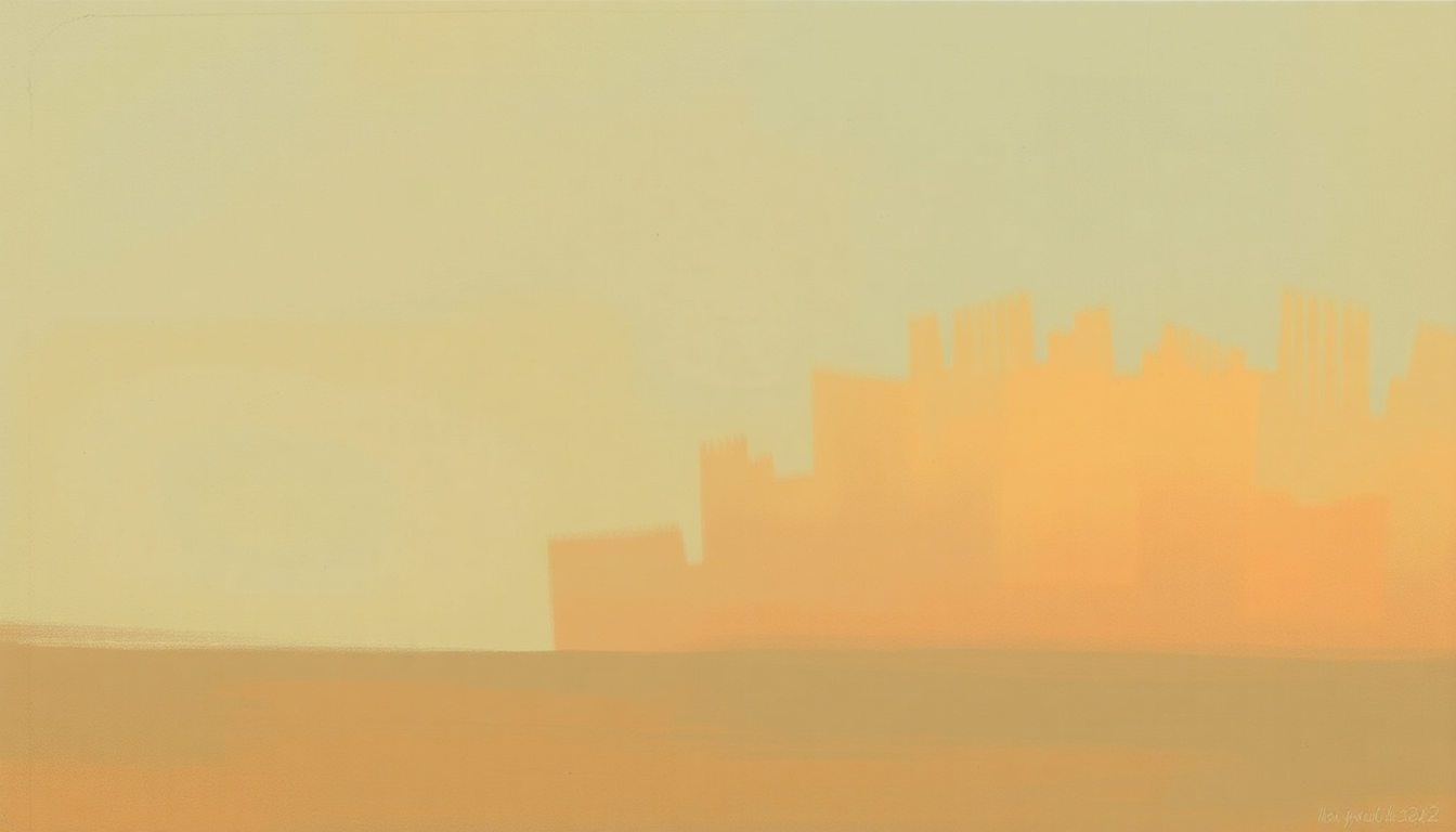 Fan-driven abstract illustration evoking the emotional arc of I Just Wasn't Made for These Times by The Beach Boys