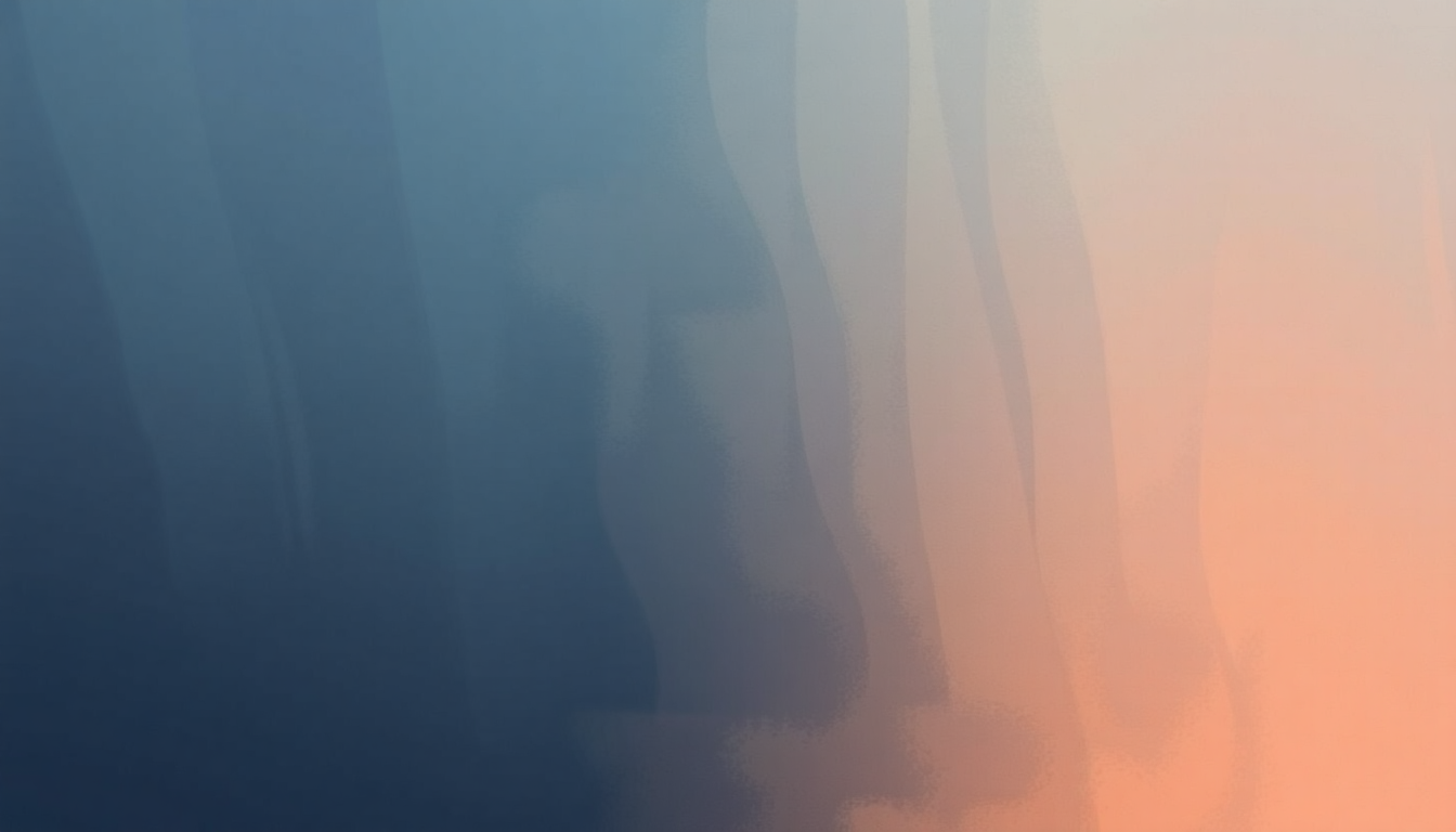 Fan-driven abstract illustration evoking the emotional arc of I Know I'm Not the Right One by Sam Smith