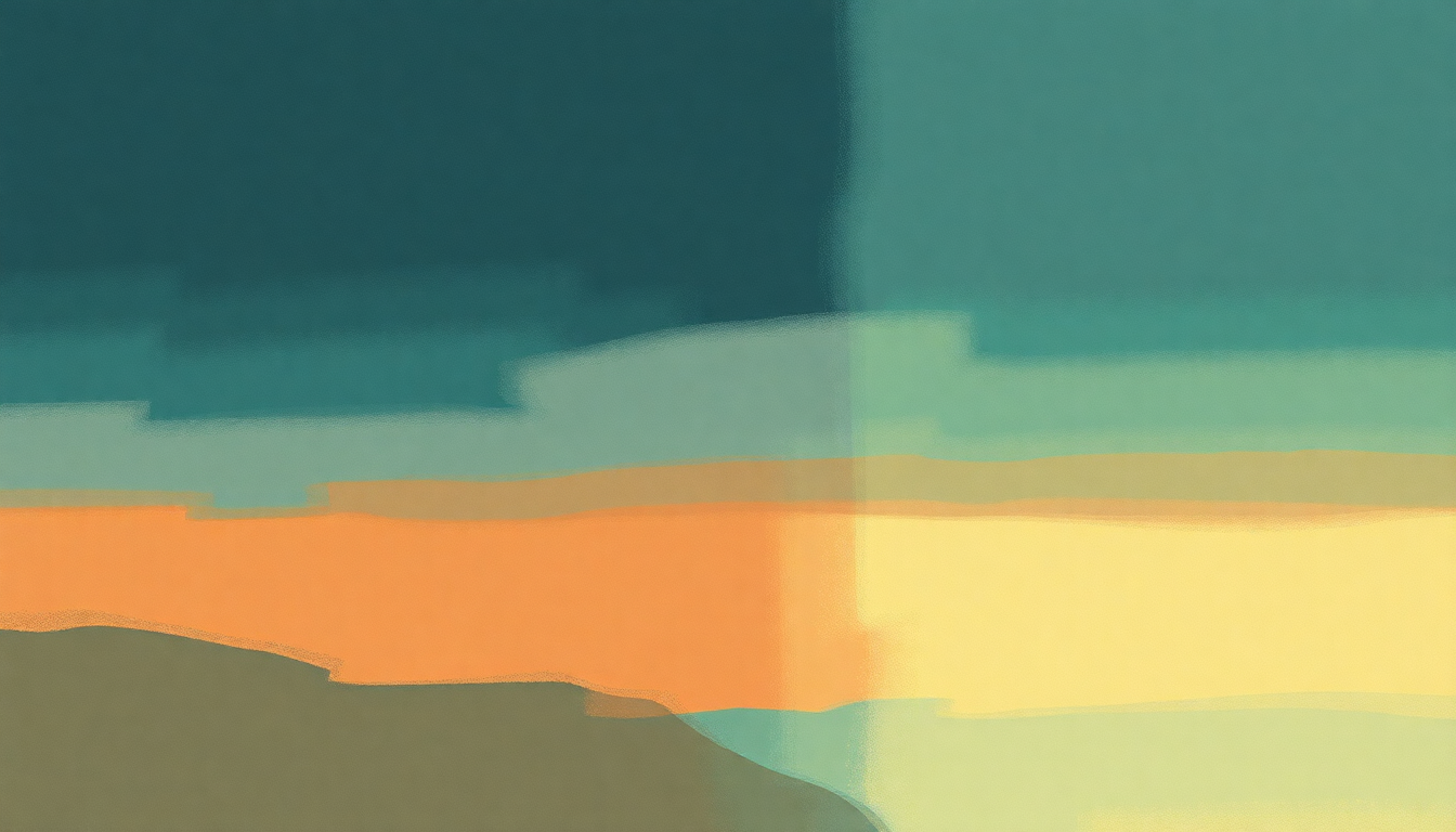 Fan-driven abstract illustration evoking the emotional arc of I Left My Wallet in El Segundo by A Tribe Called Quest