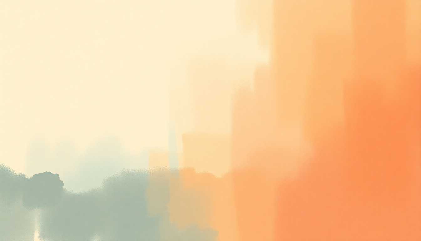 Fan-driven abstract illustration evoking the emotional arc of I'm Not Perfect by The Laurie Berkner Band