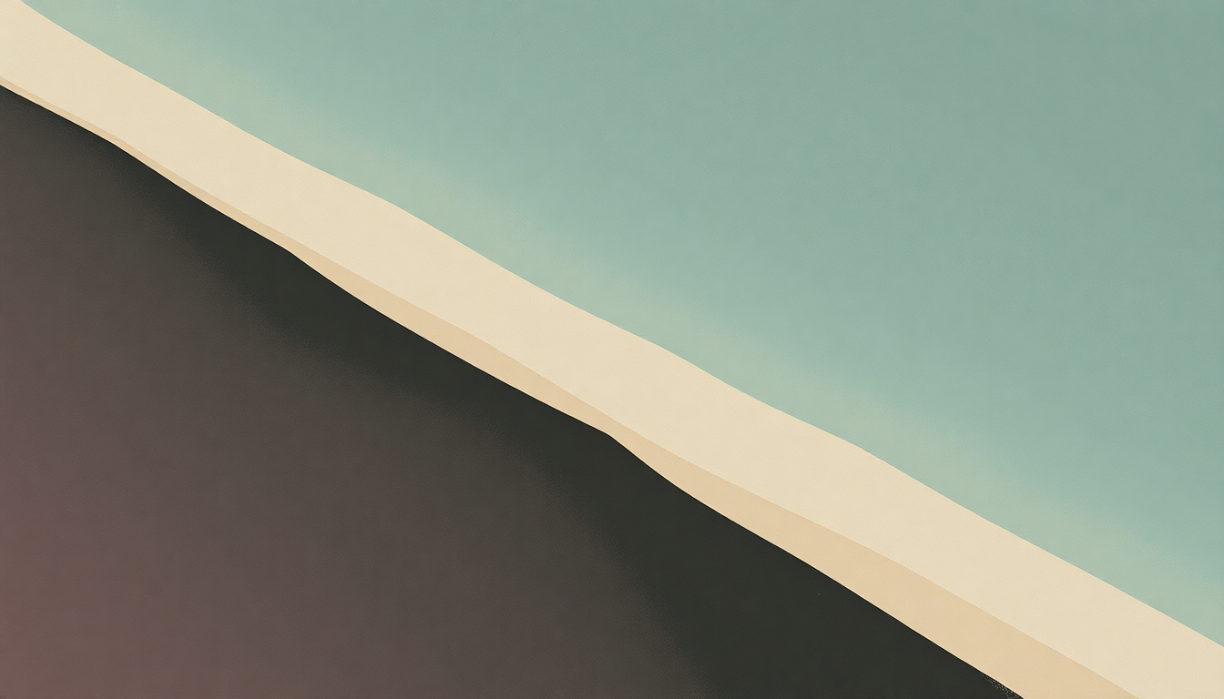 Fan-driven abstract illustration evoking the emotional arc of I'm Not Your Mother by Courtney Barnett