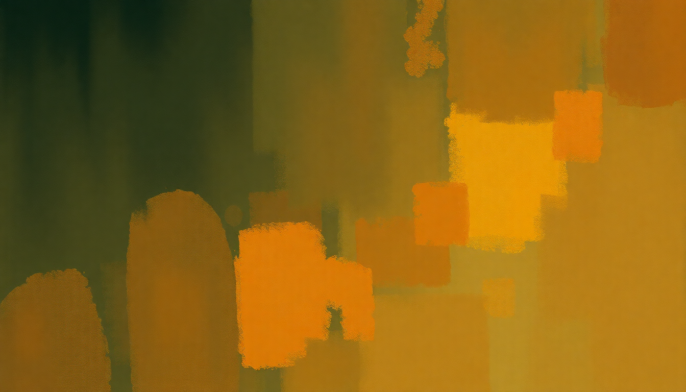 Fan-driven abstract illustration evoking the emotional arc of I Mean You by Thelonious Monk