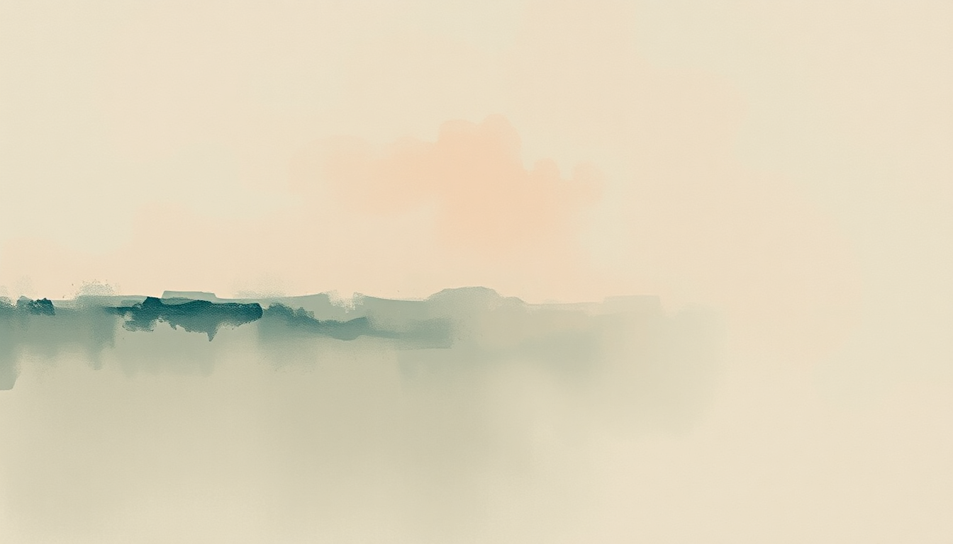 Fan-driven abstract illustration evoking the emotional arc of I Need My Girl by The National