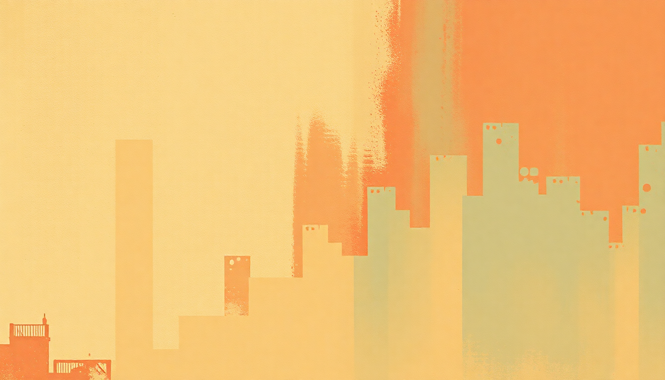 Fan-driven abstract illustration evoking the emotional arc of I Take What I Want by Sam and Dave