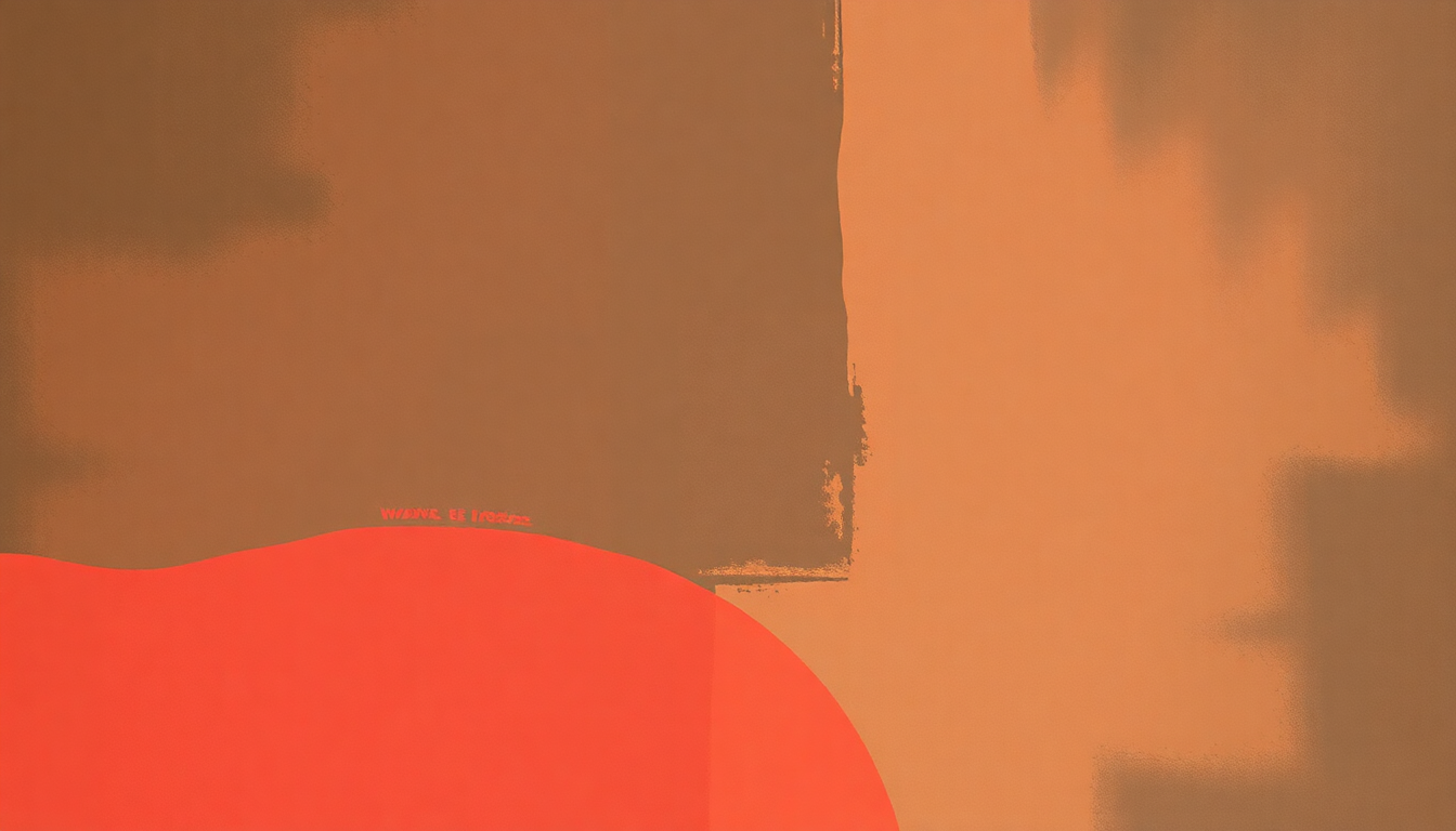 Fan-driven abstract illustration evoking the emotional arc of I Wanna Be Adored by The Stone Roses