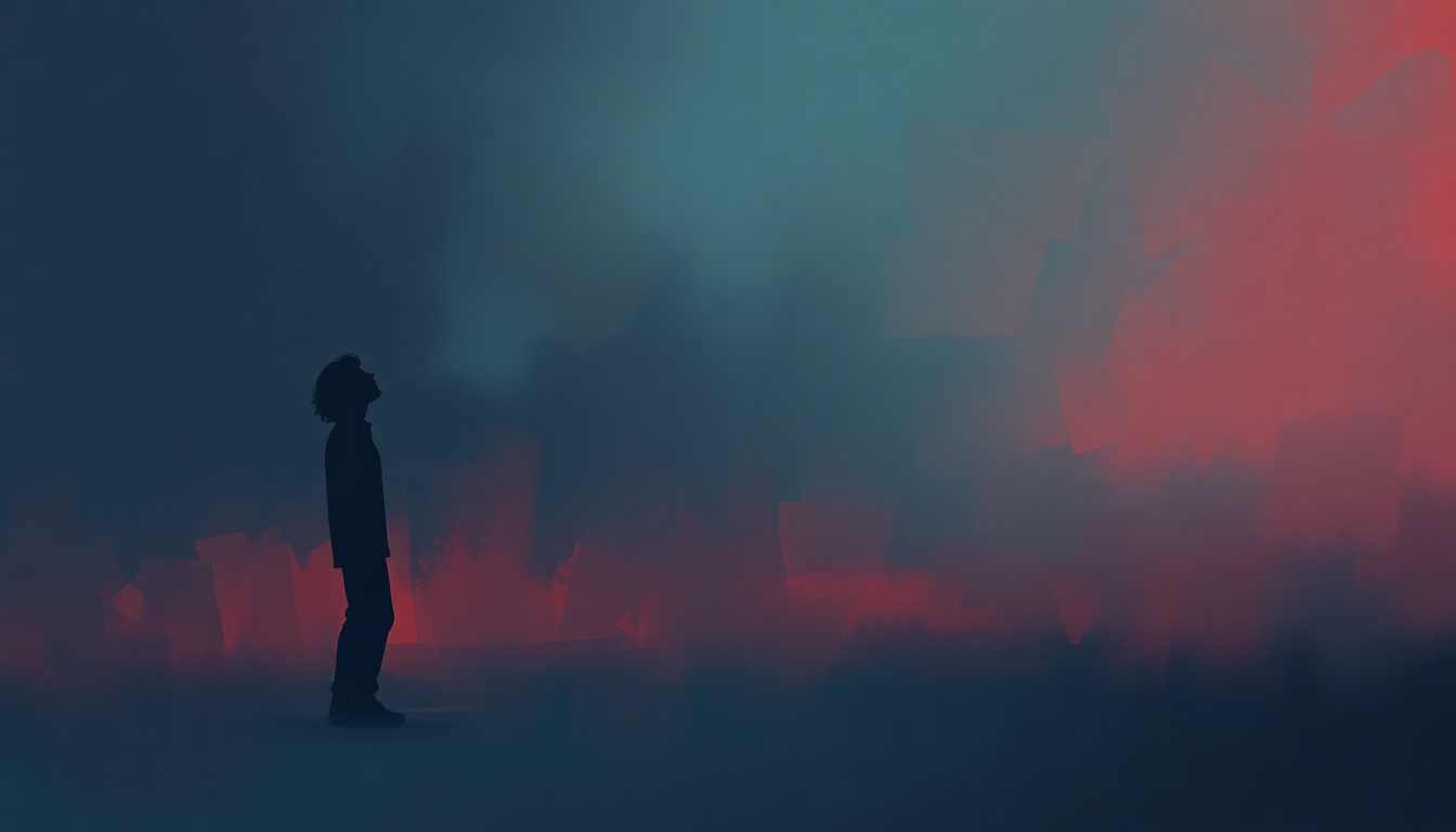 Fan-driven abstract illustration evoking the emotional arc of I Want My Baby Back by The Sugarhill Gang