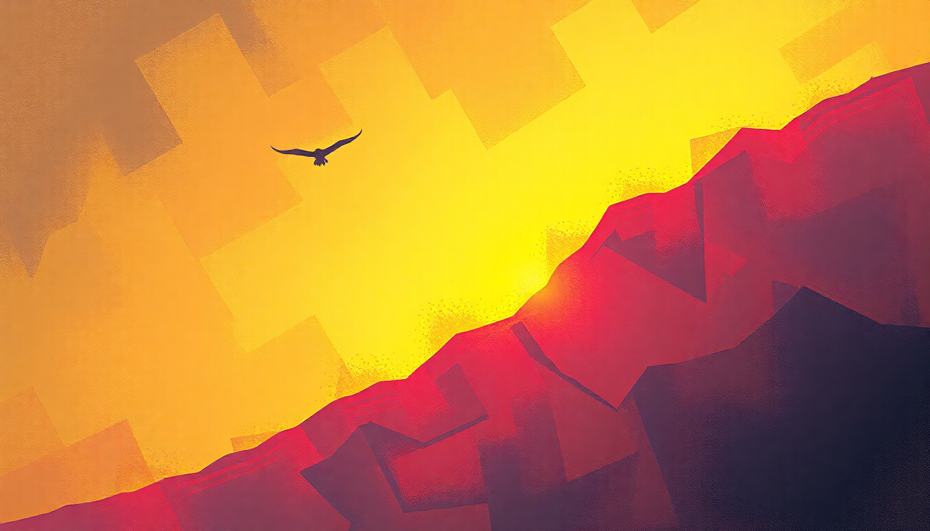 Fan-driven abstract illustration evoking the emotional arc of I Want to Break Free by Queen