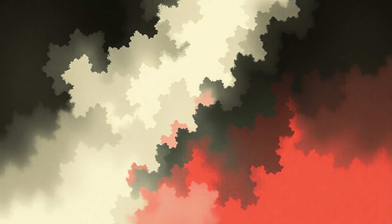 Fan-driven abstract illustration evoking the emotional arc of I Write Sins Not Tragedies by Panic! At The Disco