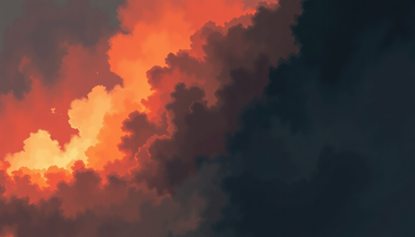 Fan-driven abstract illustration evoking the emotional arc of i by Kendrick Lamar