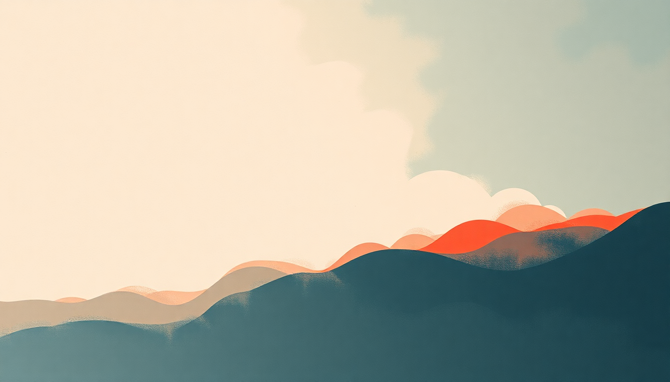 Fan-driven abstract illustration evoking the emotional arc of Idontknow by Jamie xx