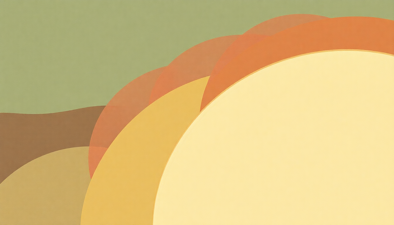 Fan-driven abstract illustration evoking the emotional arc of If I Don't Hear from You by Courtney Barnett