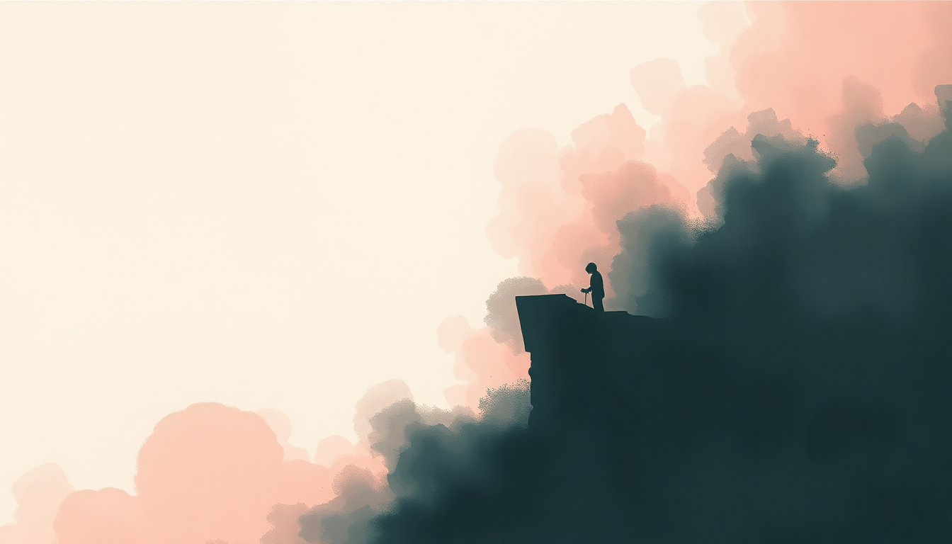 Fan-driven abstract illustration evoking the emotional arc of If I Were a Boy by Beyoncé