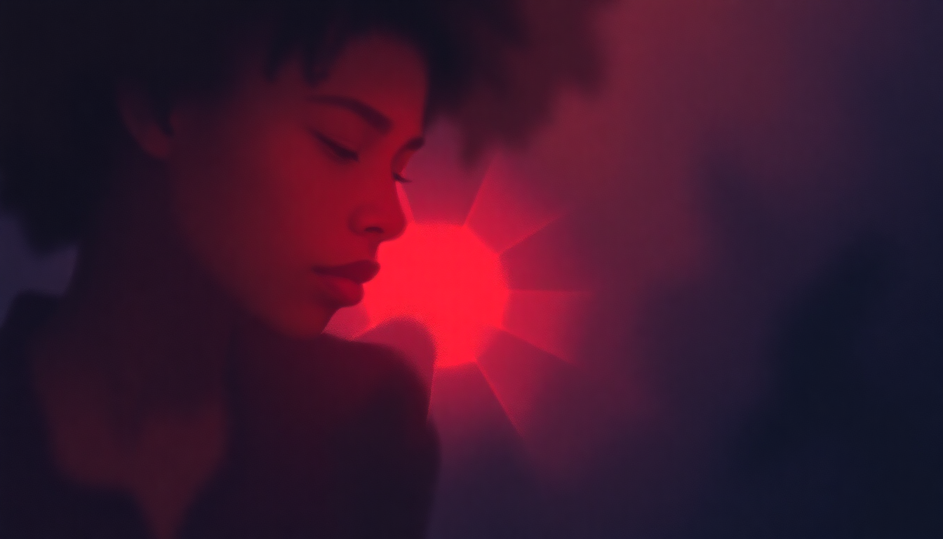 Fan-driven abstract illustration evoking the emotional arc of If Only for One Night by Luther Vandross