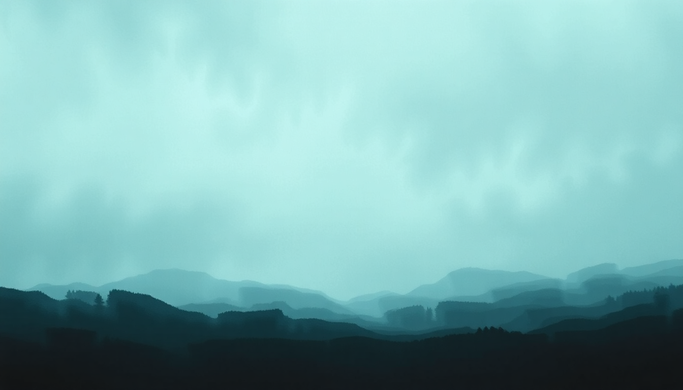 Fan-driven abstract illustration evoking the emotional arc of If the Brakeman Turns My Way by Bright Eyes