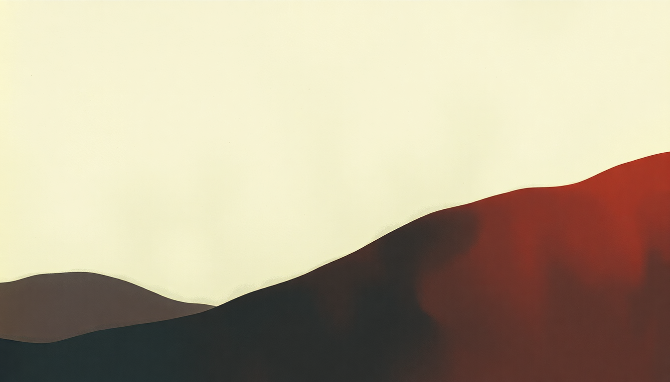 Fan-driven abstract illustration evoking the emotional arc of I'm the Man Who Loves You by Wilco