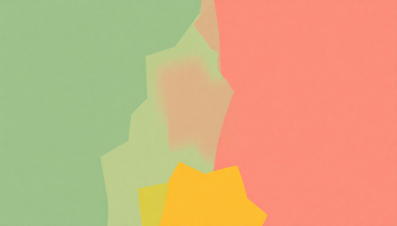 Fan-driven abstract illustration evoking the emotional arc of Imbube by Ladysmith Black Mambazo