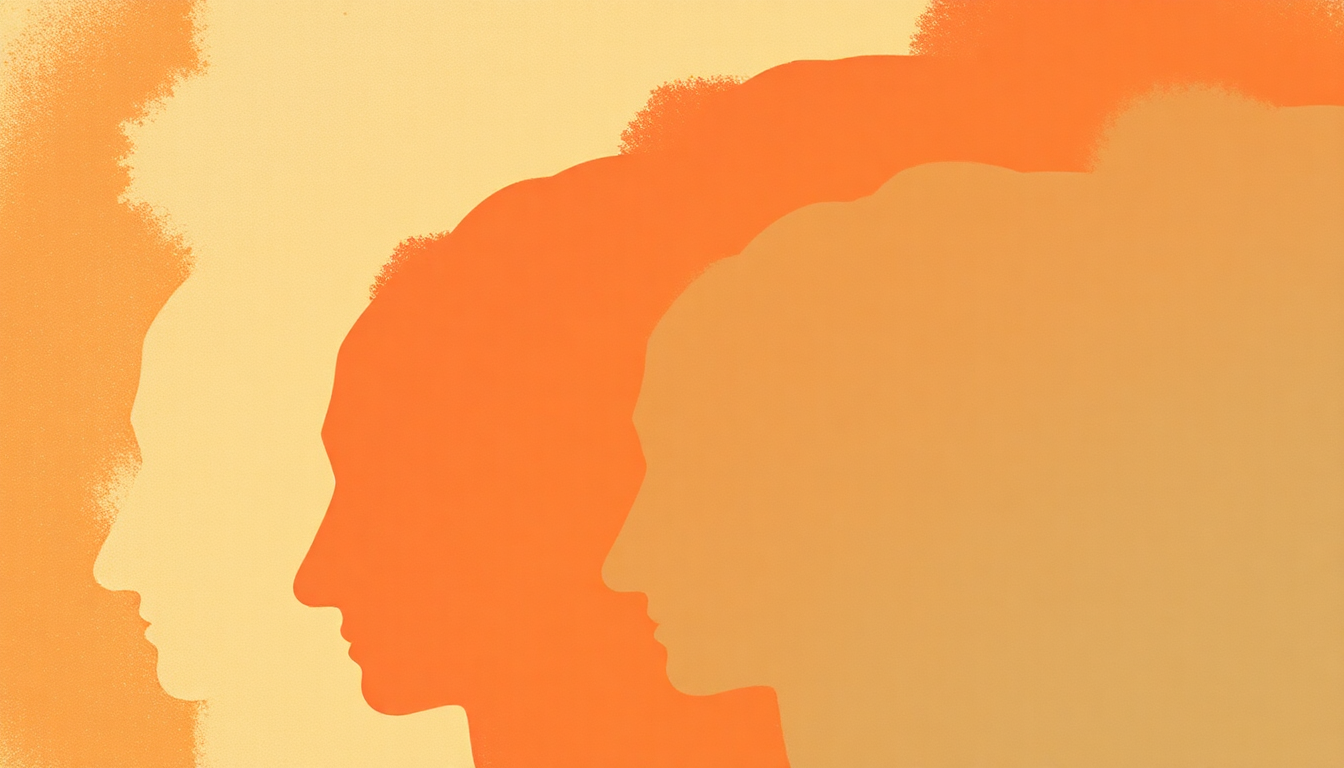 Fan-driven abstract illustration evoking the emotional arc of Imidiwan Win Sahara by Tinariwen