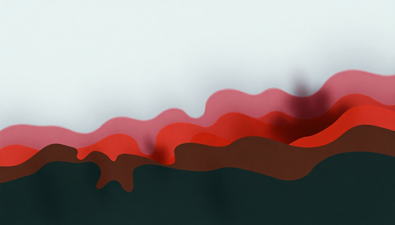 Fan-driven abstract illustration evoking the emotional arc of In My Bed by Amy Winehouse